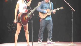 Everything Has Changed  Taylor Swift amp Ed Sheeran Nashville [upl. by Wehhtam390]