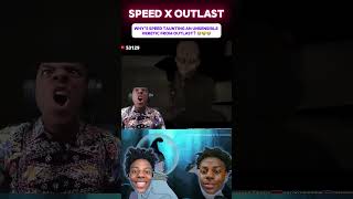 Why is Speed taunting an unsensible Heretic from Outlast 😭😭 ishowspeed gameplay shorts [upl. by Nwahsaj]