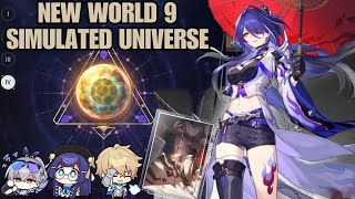 New SU World 9  E0 Acheron Erudition Path Showcase  Honkai Star Rail 21 [upl. by Annuahs]