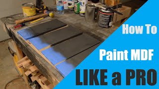 How to Paint MDF Like a Professional [upl. by Boesch]