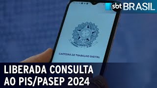 Governo libera consulta ao abono PISPasep 2024  SBT Brasil 050224 [upl. by Alina]