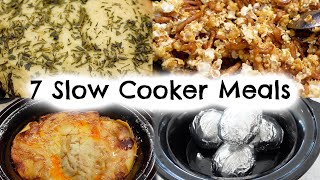 7 EASY SLOW COOKER RECIPES  UNUSUAL CROCK POT RECIPES  Kerry Whelpdale [upl. by Noirda87]