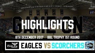 Newcastle Eagles vs Surrey Scorchers 08122017 [upl. by Lupien]