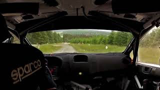 Stage 6 Kielder Forest Rally 2022 [upl. by Etiuqram]