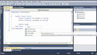 Visual Basic Tutorial  102  Introduction To Namespaces [upl. by Craddock]