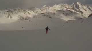 Skifahren auf dem Stubaier Gletscher [upl. by Eelibuj754]