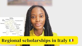 Regional Scholarships in Italy Various Regions and their scholarships [upl. by Fred]