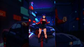 Misato Katsuragi  Shigure UI Dance  Anime AI Edit  Dance XQueenKalin [upl. by Leopoldine103]