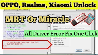 How To Install Libusb driver  MRT Miracle Libusb Driver error Solution 2021 [upl. by Pedaias]