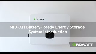 Installation Introduction MIDXH BatteryReady Energy Storage System [upl. by Swamy]