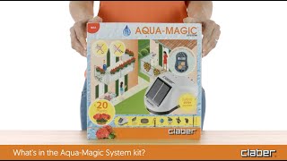 Claber Aqua Magic Drip Irrigation Kit with Tank  8061 [upl. by Waylen]