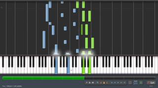 Schumann  Kinderszenen  Piano Tutorial 50 Speed Synthesia  Sheet Music amp MIDI [upl. by Noicpecnoc]