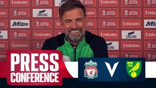 Klopp on Trent Szoboszlai amp Robertson Return  Liverpool v Norwich  FA Cup  LFC Press Conference [upl. by Atilrep616]