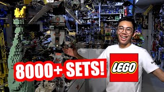 Massive LEGO Collection with 8200 Sets amp 15000 Minifigs DuckBricks [upl. by Joycelin]