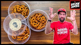 CAROLINA REAPER and RANCHyep PRETZELS [upl. by Yaker]