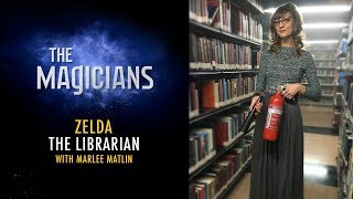 Mageina Tovah as The Librarian in “The Magicians” [upl. by Bedwell]