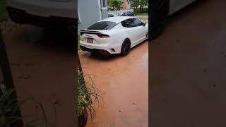 2022 KIA stinger GT Line muffler delete [upl. by Diandre138]