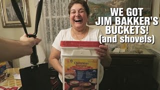 Angelos Mom Gets Jim Bakkers Buckets [upl. by Nohsram]