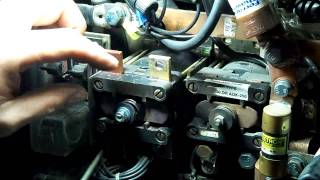 How to Fix Your Forklift  Lift Pump Contactor Welded  Replacement [upl. by Ajiram]