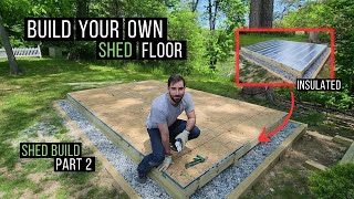 Shed Foundation Options Concrete Slab Gravel Base Deck Block etc [upl. by Ayotnahs574]