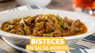 Bisteces en Salsa Morita  Kiwilimón [upl. by Parks]