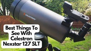 The BEST Things To SEE With The Celestron NexStar 127 SLT🔭 [upl. by Otcefrep]