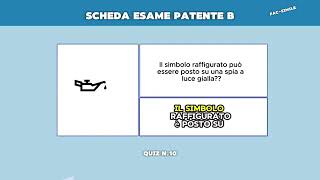 Sceda Esame Patente B  Quiz Ministeriale  Autoscuola [upl. by Ailaroc]