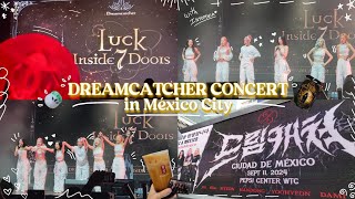 썸냐 VLOG  Concierto DREAMCATCHER México cafe event airport making freebies ♡ [upl. by Norramic]