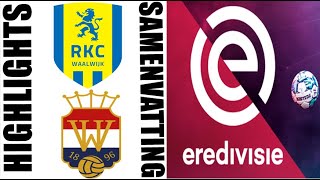 Willem II  RKC Waalwijk 30 Samenvatting  Eredivisie 20242025 [upl. by Estren964]