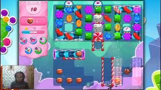 Candy Crush Saga Level 5100  3 Stars 18 Moves Completed No Boosters [upl. by Yltnerb]