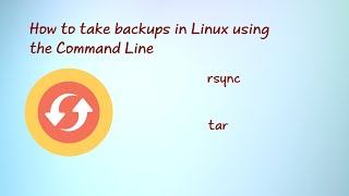 How to take backups in Linux using the Command Line [upl. by Coats]