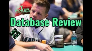 Database Review using Holdem Manager 3  Poker Coaching Study Session [upl. by Arleta]