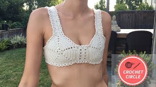 CROCHET BRALETTE  FESTIVAL TOP [upl. by Etra]