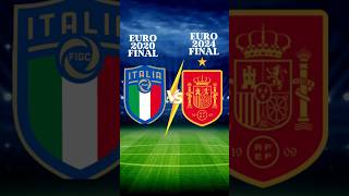 ITALY 2020 VS SPAIN 2024 EURO FINAL TEAM italy spain eurofinal [upl. by Mw]