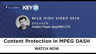 Content Protection in MPEG DASH [upl. by Acenahs]