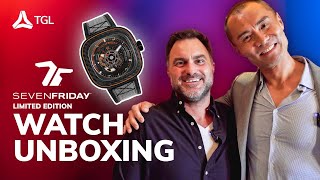 SEVENFRIDAY Limited Edition  Watch Unboxing [upl. by Aniale]