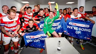 Doncaster Rovers seal promotion to League Two with 10 win over Mansfield Town  iFollow Rovers [upl. by Lossa572]