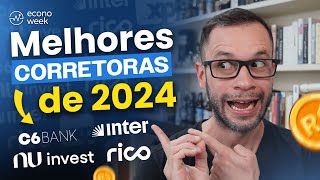 10 MELHORES CORRETORAS para investir em 2024 [upl. by Martinez]