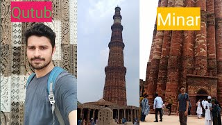 Qutub minar vlog delhi historical place [upl. by Emelun]