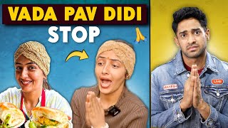 VIRAL VADA PAV DIDI OF DELHI STOP [upl. by Viva416]