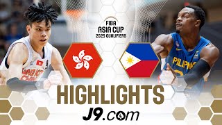 BIG second half propels Gilas 🇵🇭 to win vs Hong Kong  J9 Highlights  FIBA Asia Cup 2025 Qualifiers [upl. by Fransen]