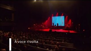 I Muvrini  À voce rivolta Extrait du DVD quotImaginà Live quot au Silo à Marseille en 2013 [upl. by Inus139]