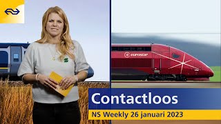 NIEUW bij NS Zo werkt inchecken met je pinpas  Wereldprimeur megastalling onder water  NS Weekly [upl. by Lunneta]