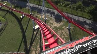 Intimidator OnRide Carowinds [upl. by Aihseit433]