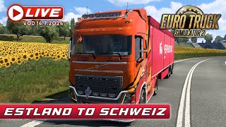 Von Estland in die Schweiz  Euro Truck Simulator 2 [upl. by Naryt]