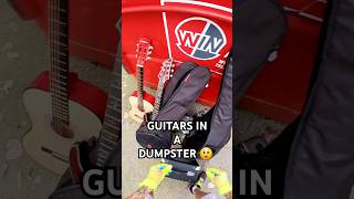 The music store dumpster was loaded with guitars dumpsterdiving guitar music shorts [upl. by Cordell823]