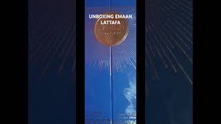 UNBOXING PERFUMES ARABES EMAAN DE LATAFFA perfume unboxing perfumesarabes [upl. by Lounge]