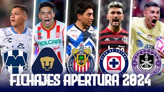 FICHAJES APERTURA 2024 ¡DE ARRASCAETA A CRUZ AZUL ¡OMAR GOVEA A CHIVAS DE LA ROSA A RAYADOS [upl. by Ahsets]