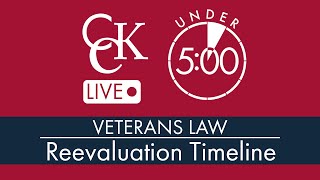 VA Disability Reevaluation Timeline Why and How Often [upl. by Nylorac]