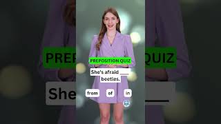 Can You Answer These Preposition Quiz trending viral shorts esl [upl. by Yeltrab]